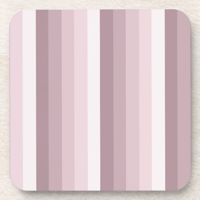 Porta-copo tiras de sombra rosa quartz (Frente)