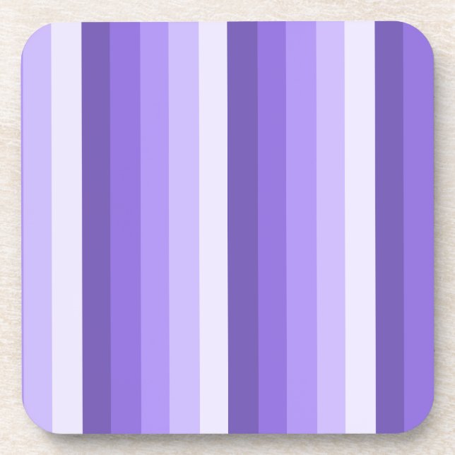 Porta-copo Tiras de sombra violeta (Frente)