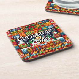 Porta-copo Toalha de Kente Cloth Personalizada para Feriado |