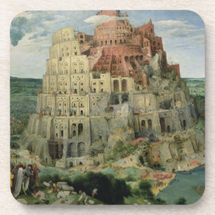 Porta-copo Torre de Babel, 1563 (óleo no painel)