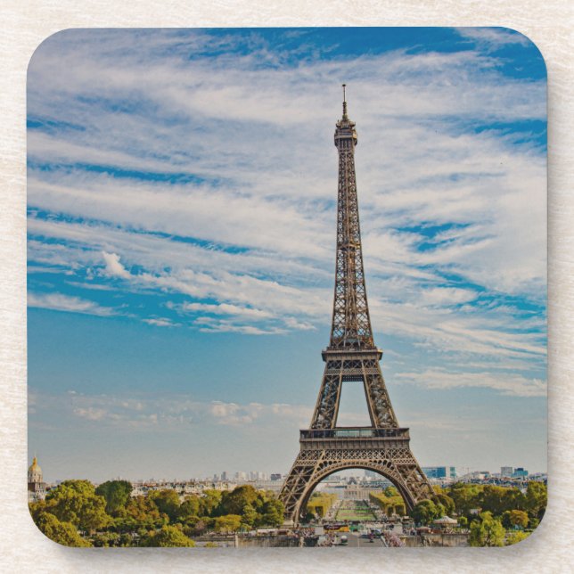 Porta-copo Torre Eiffel em Paris (Frente)