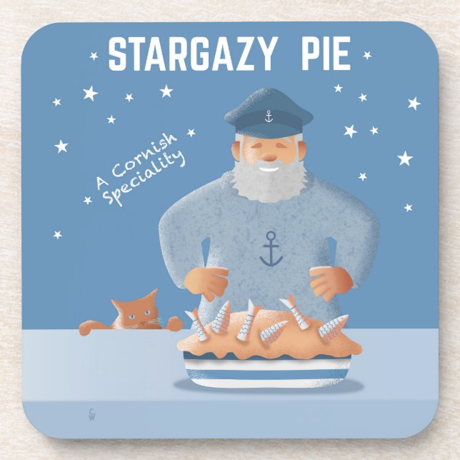 Porta-copo Torta Stargazy (Frente)