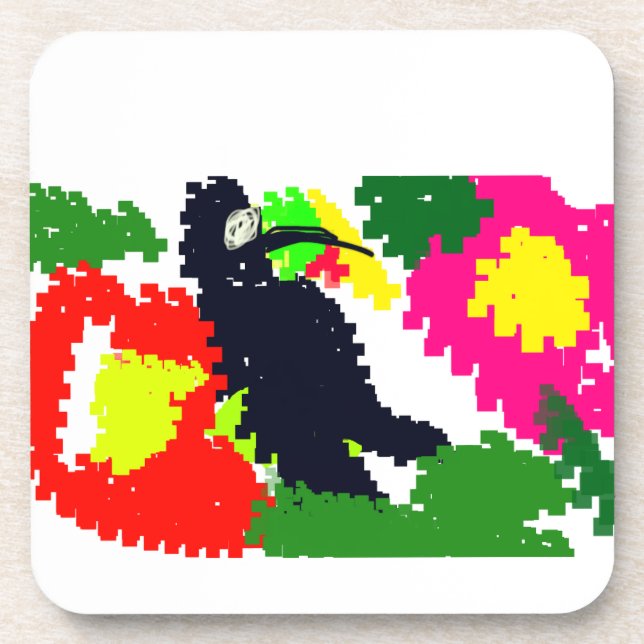Porta-copo Toucan Summer (Frente)