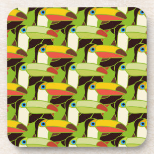 Porta-copo Toucans colorido