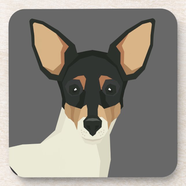 Porta-copo Toy Fox Terrier (Frente)