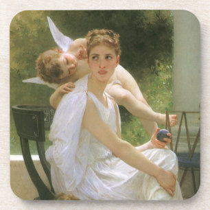 Porta-copo Trabalho Interrompido por Bouguereau, Retrato de A