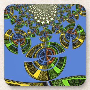 Porta-copo tradição azul