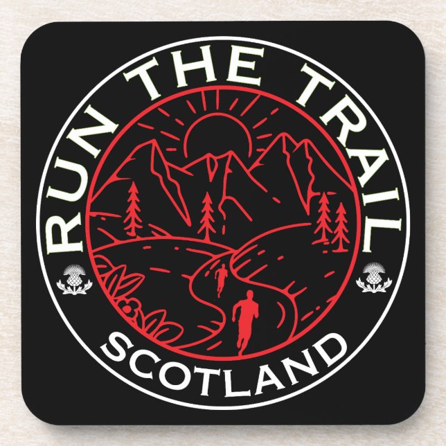 Porta-copo Trail Running Scotland (Frente)