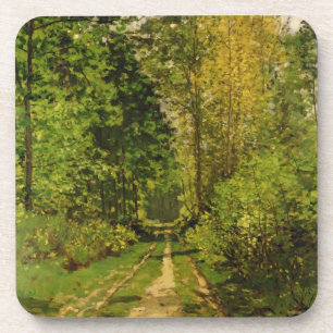 Porta-copo Trajeto arborizado de Claude Monet