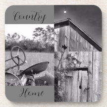 Trator Barn Collage do "Country Home"