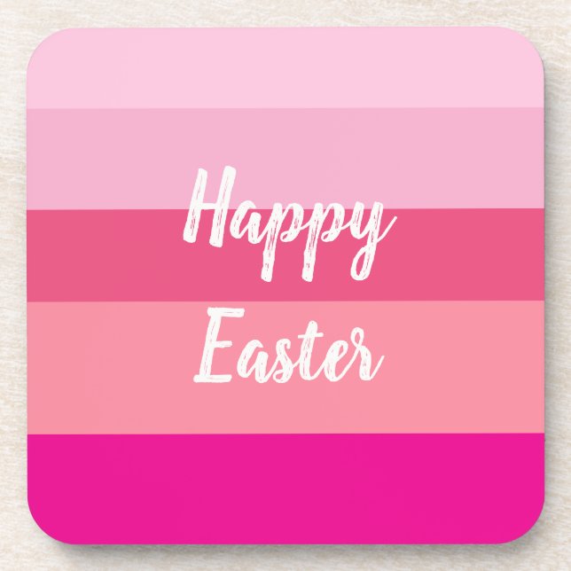 Porta-copo Travesseiro decorativo de felzs pascoa (Frente)