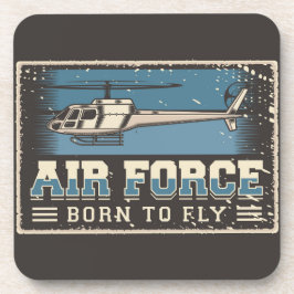 Porta-copo Travesseiro decorativo de helicóptero da Força Aér