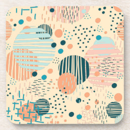 Porta-copo Travesseiro decorativo de padrão de pontos de tend