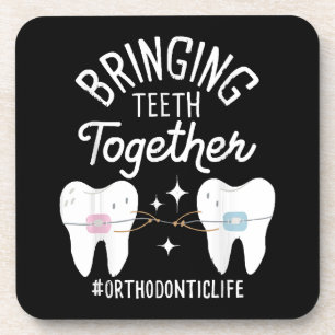 Porta-copo Trazendo Dentes Juntos - Ortodontista