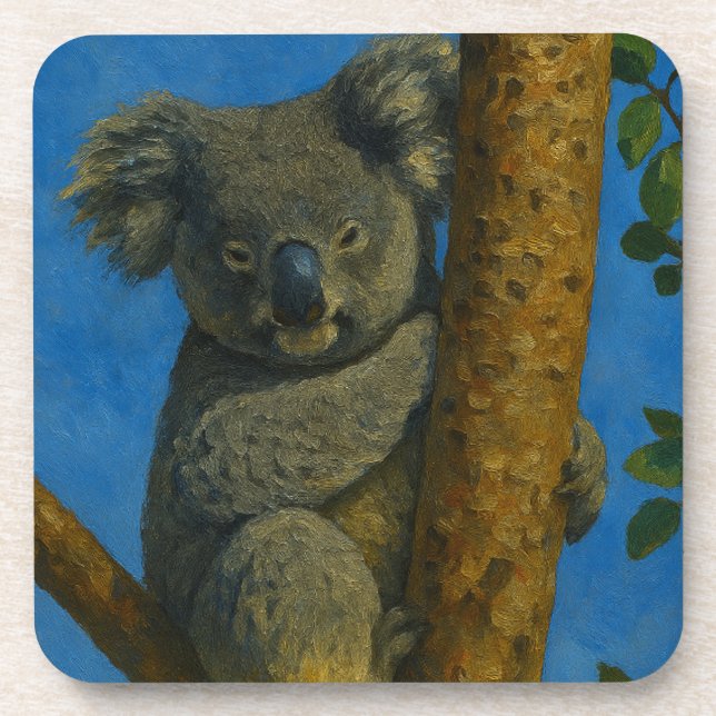 Porta-copo Tree Hugger - Koala, na Canopia (Frente)