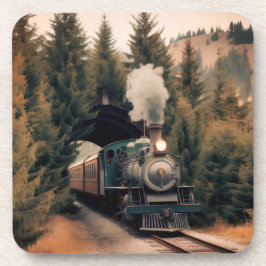 Porta-copo Trem de Locomotiva a Vapor Antiga
