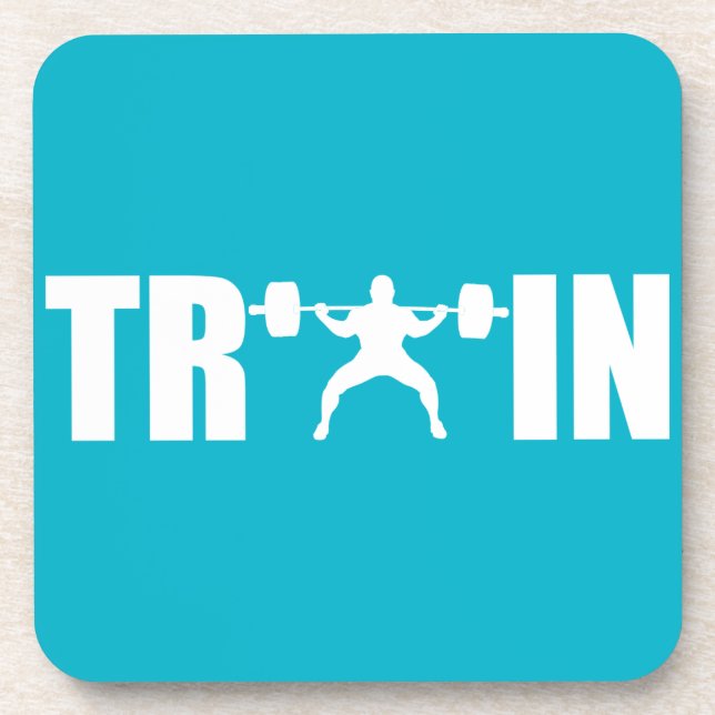 Porta-copo TREM - Motivação de Gym (Frente)