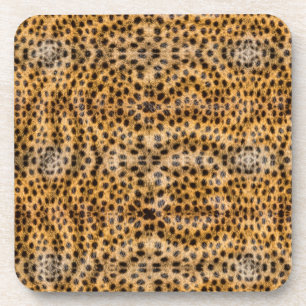 Porta-copo Trendy Exotic Cheetah Pele Padrão Impressão Animal