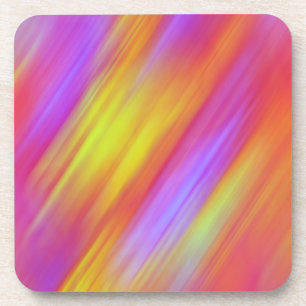 Porta-copo Trendy Neon Bright Red Pink Abstrato