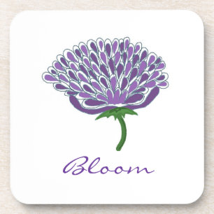 Porta-copo Trendy Purple Flower