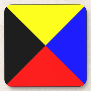 Porta-copo TRIBO ZULU náutico da bandeira