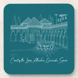 Porta-copo Tribunal Alhambra dos Leões 2