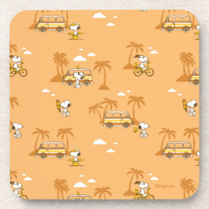 Porta-copo Trippin rodoviário Amendoins Snoopy Beach Patter