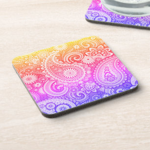 Porta-copo Trippy Hippy Retro Paisley