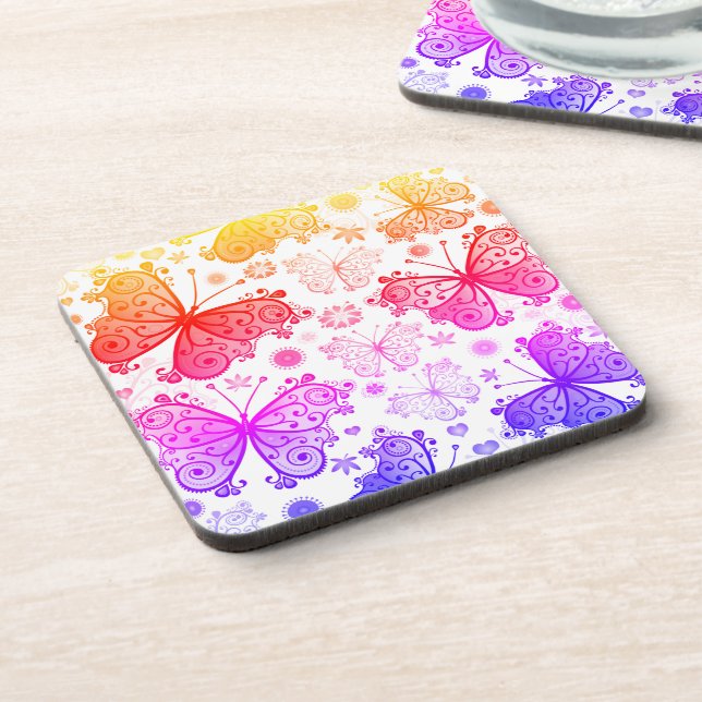 Porta-copo Trippy Hippy Retro Paisley (Left Side)