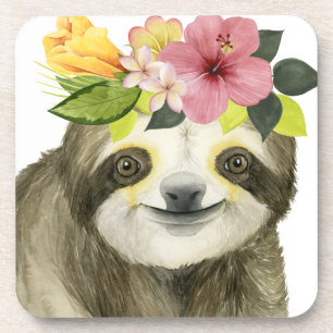 Porta-copo Tropical Halo Sweet Sloth