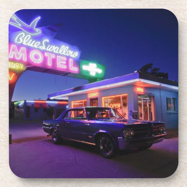 Porta-copo Tucumcari, New mexico, os Estados Unidos. Rota 66 (Frente)