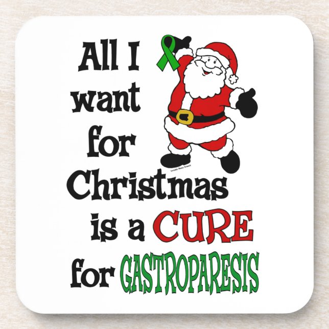 Porta-copo Tudo O Que Quero Para O Natal... Gastroparesis (Frente)