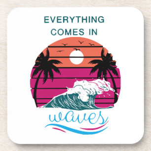Porta-copo Tudo Vem em Ondas