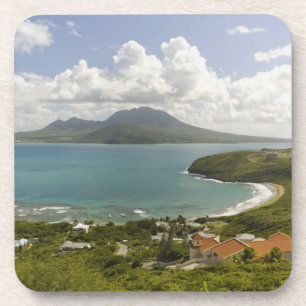 Porta-copo Turtle Beach, península sudeste, St Kitts,