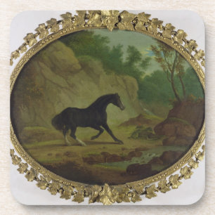 Porta-copo Um cavalo amedrontado por um cobra, 1792 (óleo em