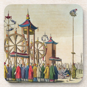 Porta-copo Um circo chinês, ilustração 'de Le Traje Um