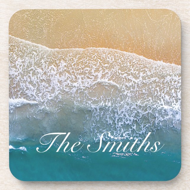 Porta-copo Um com a Praia (Frente)