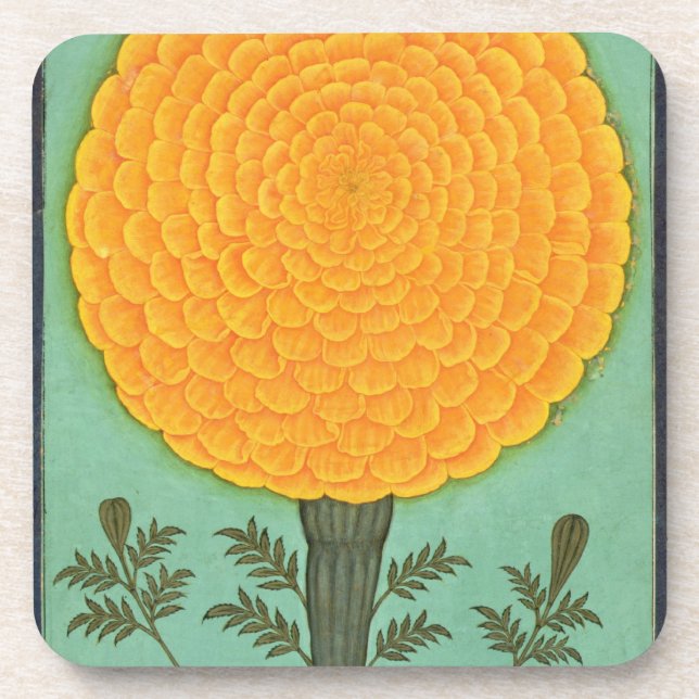 Porta-copo Um cravo-de-defunto, do álbum pequeno de Clive (Frente)