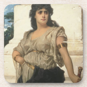 Porta-copo Um guerreiro justo (óleo em canvas)