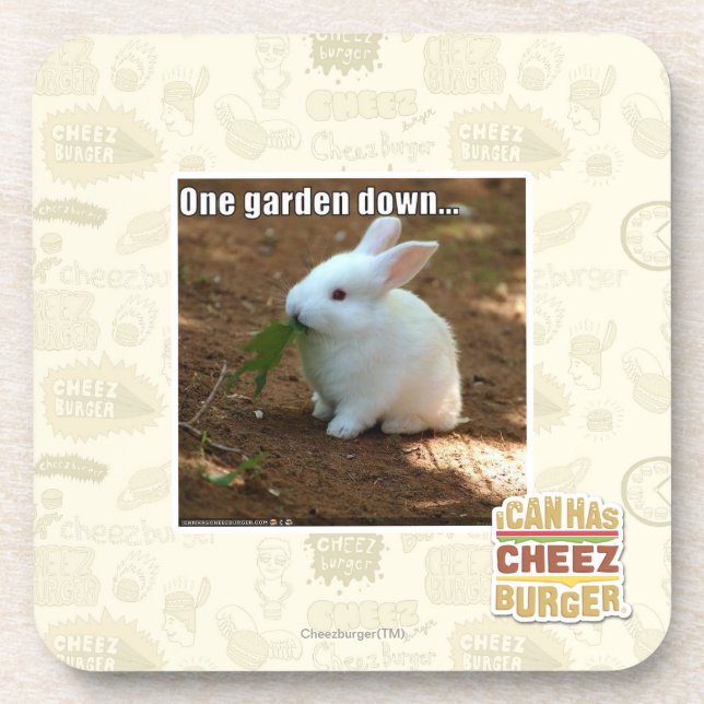 Porta-copo Um jardim Down� (Frente)