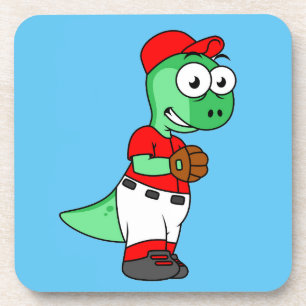 Porta-copo Um Paquicéfalossauro Baseball Pitcher.