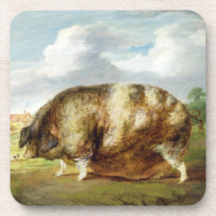 Porta-copo Um ponto velho de Gloucestershire (óleo no painel