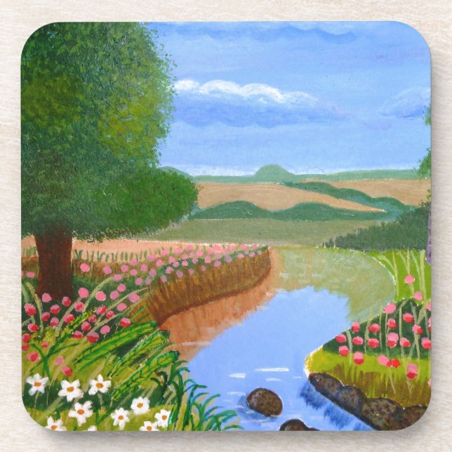 Porta-copo Um Primavera Stream (Frente)