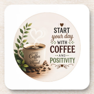 Porta-copo Um tema aconchegante de café