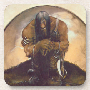 Porta-copo Um Troll de Montanha Antigo