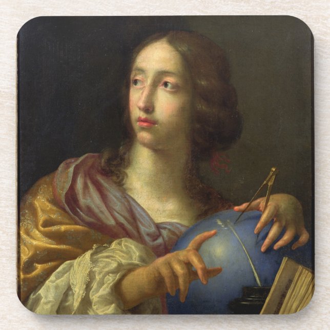 Porta-copo Uma alegoria da astronomia (Frente)