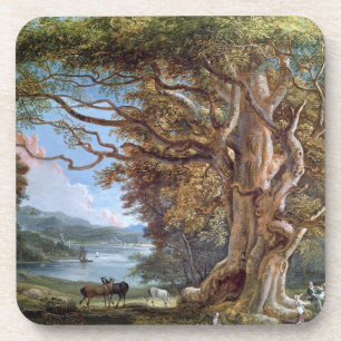 Porta-copo Uma árvore de faia antiga, 1794 (óleo em canvas)