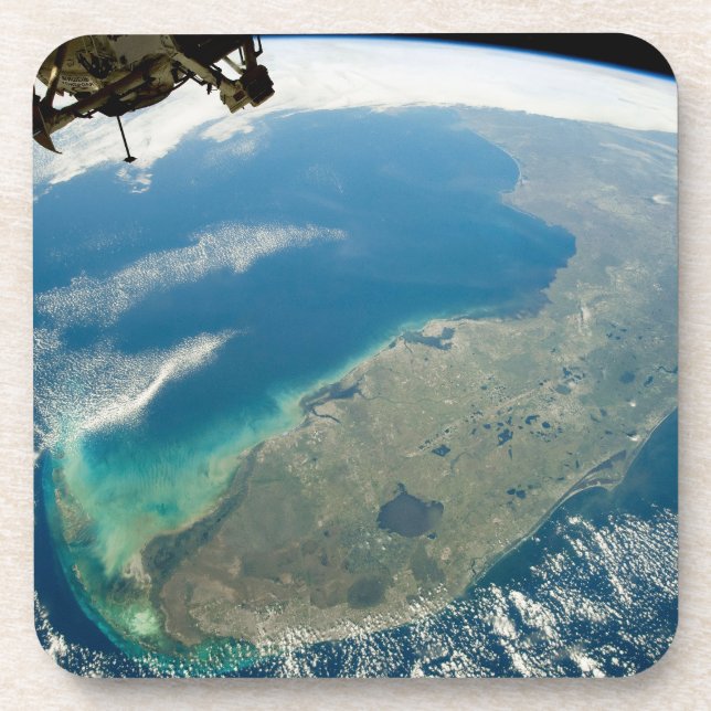 Porta-copo Uma Flórida Oblíqua, Na Costa Sudeste (Frente)