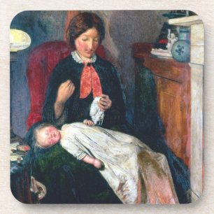 Porta-copo Uma lareira inglesa de 1854-5