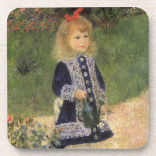 Porta-copo Uma Menina com Regador por Pierre Renoir